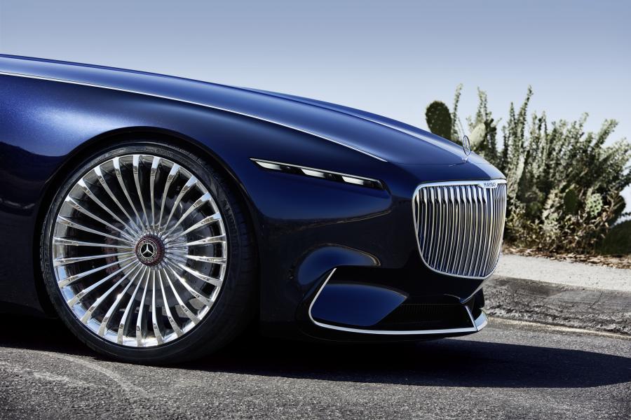 Детали экстерьера Vision Mercedes-Maybach 6 Cabriolet 2017 года  (фото 13 из 40)
